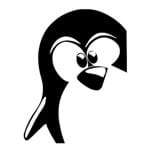 Ficha técnica e caractérísticas do produto Adesivo Decorativo Pinguim Preto 22x30cm