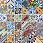 Ficha técnica e caractérísticas do produto Adesivo Decorativo Simulando Azulejos - Modelo 431 - Azulejos Portugueses