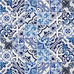 Ficha técnica e caractérísticas do produto Adesivo Decorativo simulando Azulejos - Modelo 435 - Azulejos Portugueses