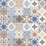 Ficha técnica e caractérísticas do produto Adesivo Decorativo simulando Azulejos - Modelo 561 - azulejos Portugueses