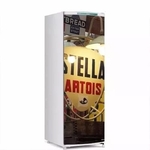 Ficha técnica e caractérísticas do produto Adesivo Geladeira Porta Cerveja Stella Artois Placa-150X60Cm