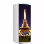 Ficha técnica e caractérísticas do produto Adesivo Geladeira Porta Torre Eiffel Paris -150X60Cm