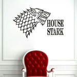 Ficha técnica e caractérísticas do produto Adesivo House Stark - Game of Thrones