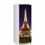 Ficha técnica e caractérísticas do produto Adesivo para Geladeira Porta Torre Eiffel Paris 150X60cm