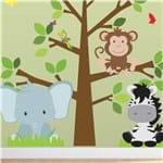 Ficha técnica e caractérísticas do produto Adesivo Parede Infantil para Quarto Árvore Safari