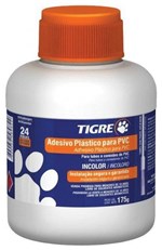Ficha técnica e caractérísticas do produto Adesivo Plastico para Pvc Incolor 175g Tigre - Durepoxi