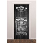 Ficha técnica e caractérísticas do produto Adesivo Porta Jack Daniel JD1 Quarto Sala Banheiro