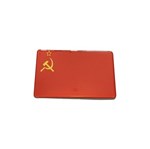 Ficha técnica e caractérísticas do produto Adesivo Resinado da Bandeira da União Soviética URSS 5x3 Cm