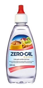 Ficha técnica e caractérísticas do produto Adoçante Liquido Zero Cal Sucralose 100ml