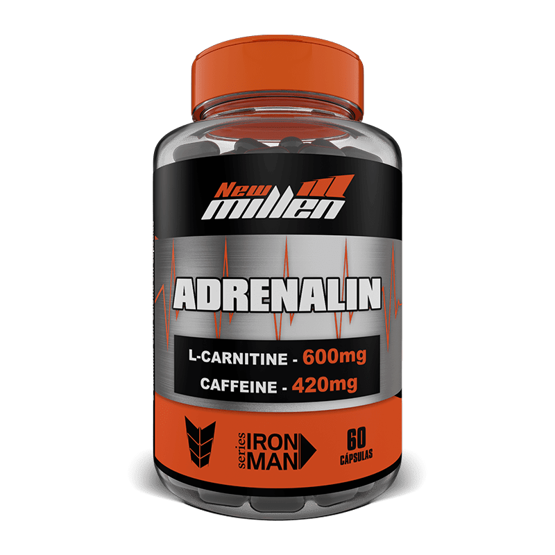 Ficha técnica e caractérísticas do produto Adrenalin - 60 Caps - New Millen