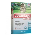 Ficha técnica e caractérísticas do produto Advantage Max 3 M Cães De 4kg A 10kg - 1ml