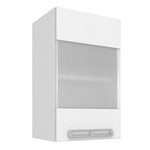 Ficha técnica e caractérísticas do produto Aereo com 1 Porta Vidro Cz405 40x66 Branco/Branco - Art In Móveis