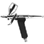 Ficha técnica e caractérísticas do produto Aerógrafo Profissional Steula em Formato de Mini-Pistola, com Bico 0,3 Mm e Copo 12 Ml