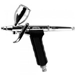 Ficha técnica e caractérísticas do produto Aerógrafo Profissional Steula em Formato de Mini-Pistola, com Bico 0,3 Mm e Copo 12 Ml - BC66-03