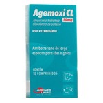 Ficha técnica e caractérísticas do produto Agemoxi Cl 50 Mg Antibiótico Agener 10 Comprimidos