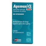 Ficha técnica e caractérísticas do produto Agemoxi CL 50mg Antibiótico 10 Comprimidos - Agener União