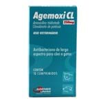 Ficha técnica e caractérísticas do produto Agemoxi CL 250mg Antibiótico 10 Comprimidos - Agener União