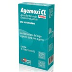 Ficha técnica e caractérísticas do produto Agemoxi Agener União CL 250mg - 10 Comprimidos