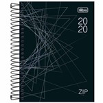 Ficha técnica e caractérísticas do produto Agenda 2020 Tilibra Zip Preta