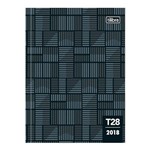 Ficha técnica e caractérísticas do produto Agenda 2018 Tilibra 28 M3 Costurada Preta Tilibra