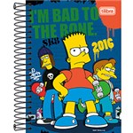 Agenda Diária 2016 Simpsons Bart e Turma - Tilibra