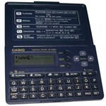 Ficha técnica e caractérísticas do produto Agenda Eletrônica Casio Sf2000 Para 130 Telefones, Visor 12 Dígitos