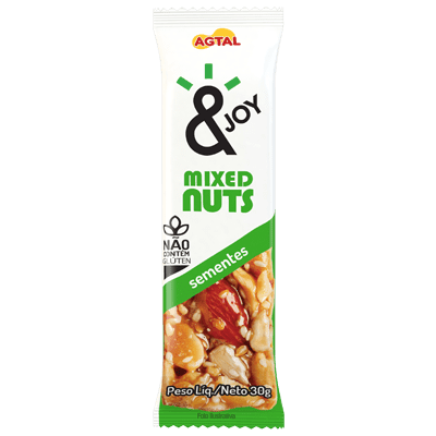 Ficha técnica e caractérísticas do produto Agtal Joy Mixed Nuts Sementes 30G