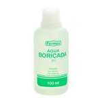 Ficha técnica e caractérísticas do produto Agua Boricada Farmax 100Ml