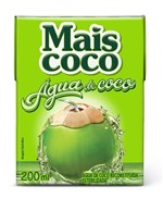 Ficha técnica e caractérísticas do produto Água De Coco Mais Coco 200 Ml