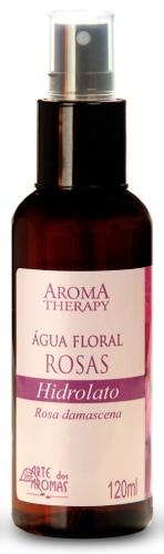 Ficha técnica e caractérísticas do produto Água Floral Hidrolato de Rosas 120ml Arte dos Aromas