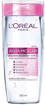 Ficha técnica e caractérísticas do produto Àgua Micelar L'Oreal Paris 200ml