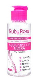 Ficha técnica e caractérísticas do produto Agua Micelar Ruby Rose Ultra 120 Ml