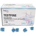 Ficha técnica e caractérísticas do produto Agulha Testline Testfine Pen Needles Universal Curta 29G 13Mm C/ 100 Agulhas para Caneta de Insulina