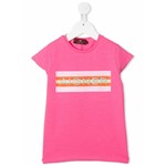 Ficha técnica e caractérísticas do produto Aigner Kids Camiseta com Logo Bordado - Rosa