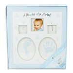 Ficha técnica e caractérísticas do produto Álbum Bebê com Caixa 60 Fotos 15x21 Azul