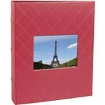 Ficha técnica e caractérísticas do produto Álbum Black Ferragem para 200 Fotos 10x15cm Vermelho - Ical