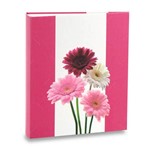 Ficha técnica e caractérísticas do produto Álbum de Fotos Floral - 240 Fotos 10x15 Cm - Flores Rosas - 24,2x18,1 Cm