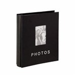 Ficha técnica e caractérísticas do produto Álbum de Fotos Cartonado Preto 500fotos 10x15