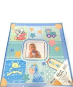 Ficha técnica e caractérísticas do produto Albúm de Fotos Infantil Bebê Azul - Wincy