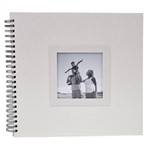 Ficha técnica e caractérísticas do produto Álbum Fotográfico Scrapbook Branco 30x33