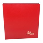 Ficha técnica e caractérísticas do produto Álbum Mega Ferragem 500 Fotos 10x15cm Vermelho- Ical 23