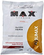 Ficha técnica e caractérísticas do produto Albumax 100% Chocolate, Max Titanium, 500g