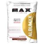 Ficha técnica e caractérísticas do produto Albumina Albumax 100% 500g Max Titanium