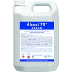 Ficha técnica e caractérísticas do produto Álcool 70 líquido 5 litros Drako