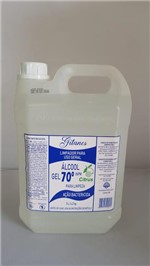 Ficha técnica e caractérísticas do produto Álcool Gel Antisséptico 70% 5L Gitanes Citrus