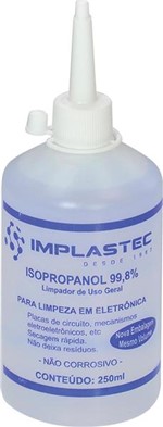 Ficha técnica e caractérísticas do produto Álcool Isopropílico 250ml com Bico Aplicador - 119