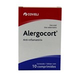 Ficha técnica e caractérísticas do produto Alergocort Anti-inflamatório 10 Comprimidos - Coveli