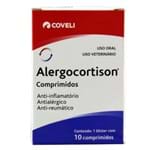 Ficha técnica e caractérísticas do produto Alergocortison 10 Comprimidos Coveli Antiinflamatório