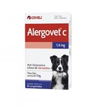 Ficha técnica e caractérísticas do produto Alergovet 1,4 Mg Anti - Histamínico 10 Comprimidos - Coveli