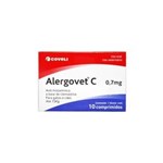 Ficha técnica e caractérísticas do produto Alergovet C 0,7 - 10 Comprimidos